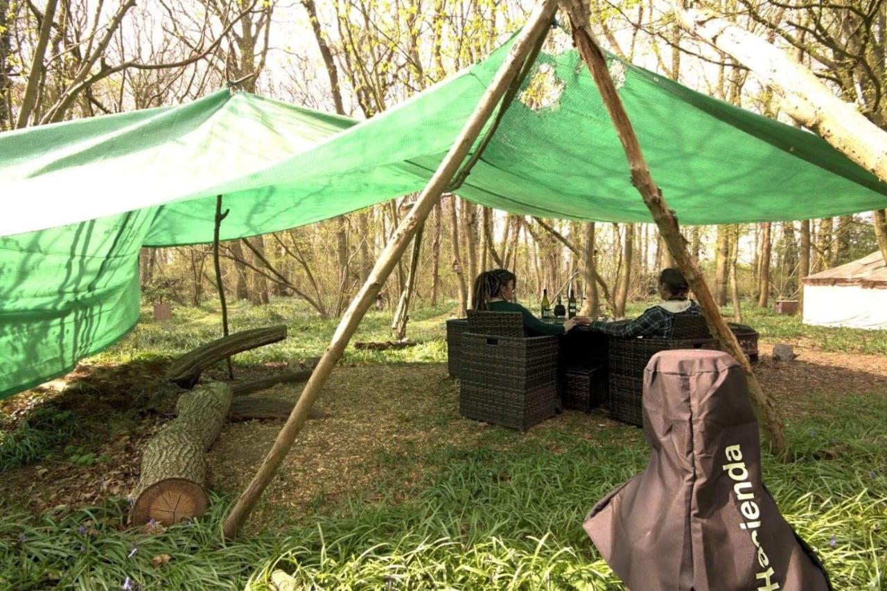 Magical Forest Yurt Sturry Exterior foto